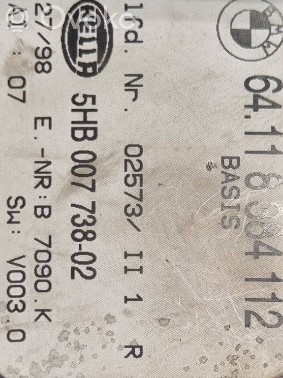 Gaisa kondicioniera / klimata kontroles / salona apsildes vadības bloks (salonā)