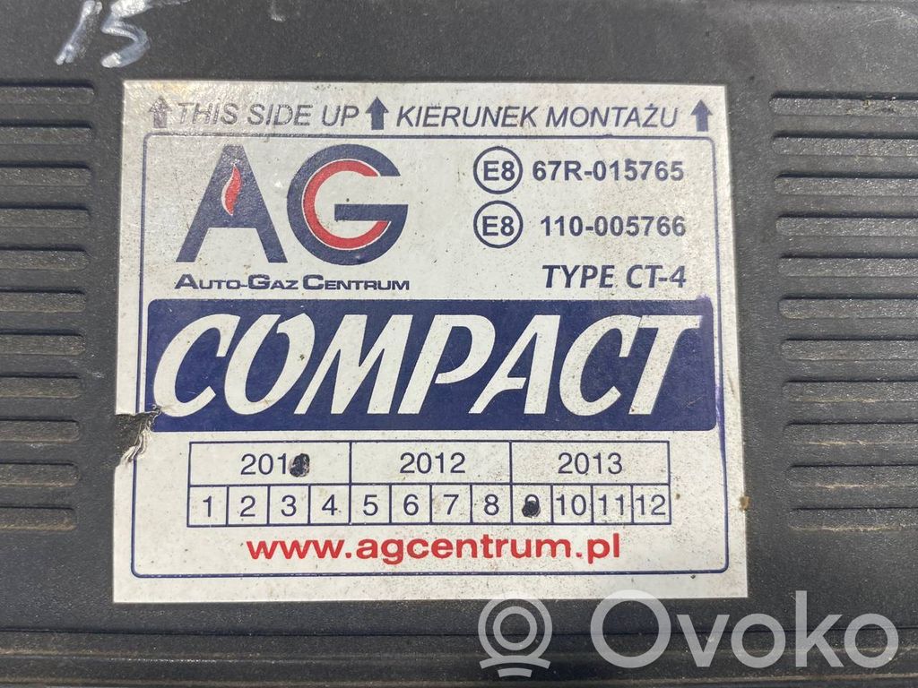 Gāzes iekārtas vadības bloks