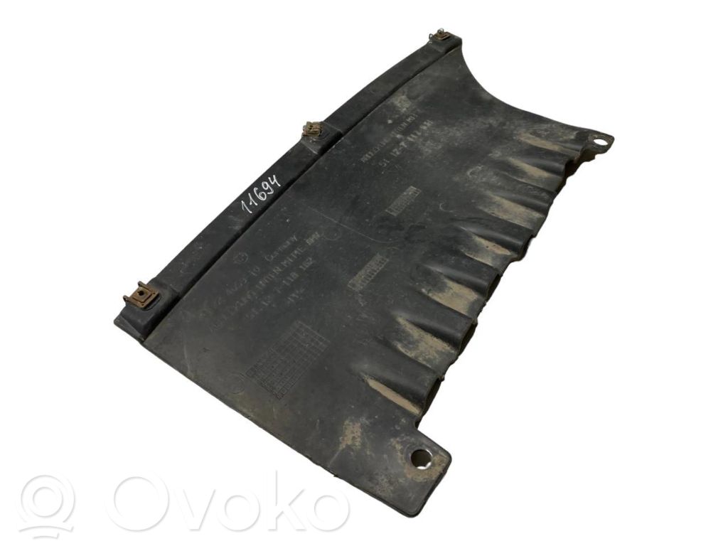 Rear bumper lower guard