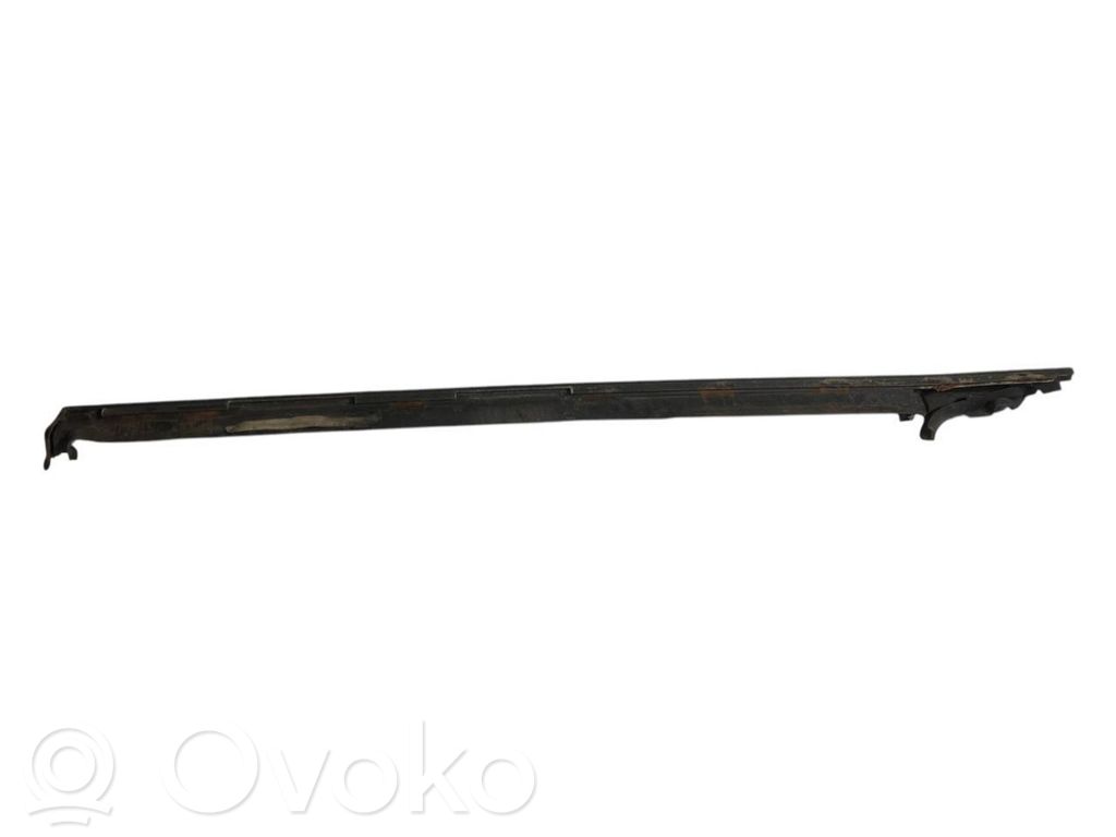 Rear door glass trim