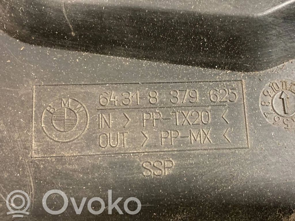 Plastic housing of the cabin air unit