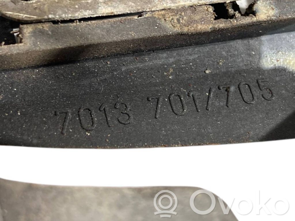 Holder/bracket for external opening handle at the front
