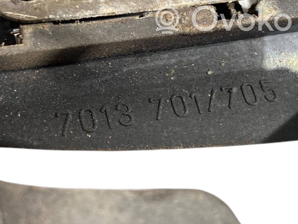 Holder/bracket for external opening handle at the front