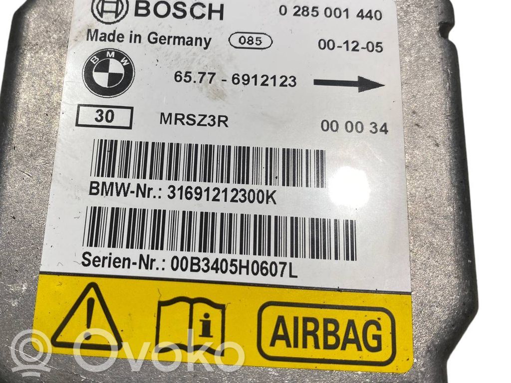 Gaisa spilvenu vadības bloks