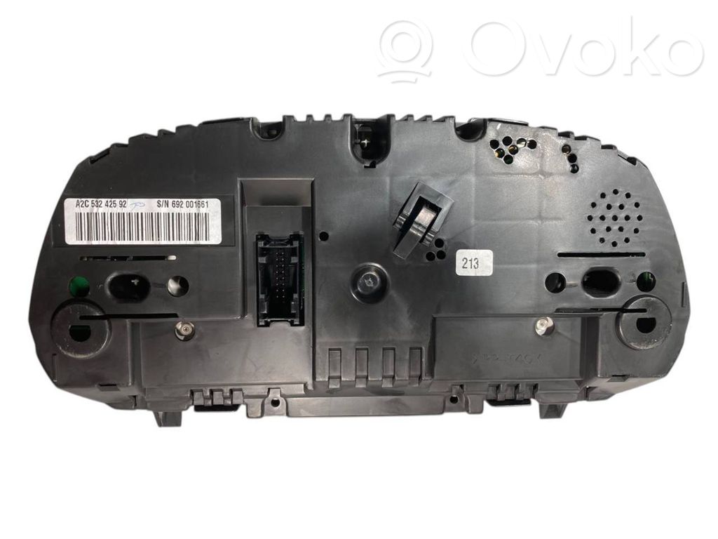 Speedometer (in the instrument panel)