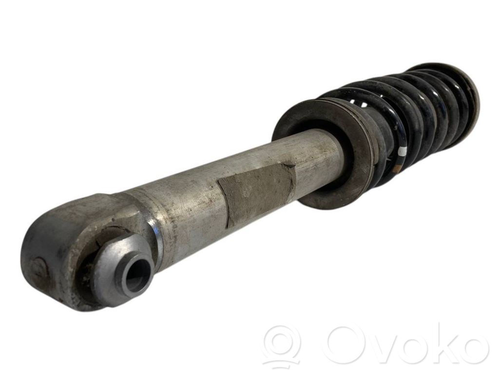 Rear shock absorber with spring