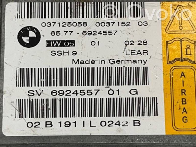 Gaisa spilvenu vadības bloks