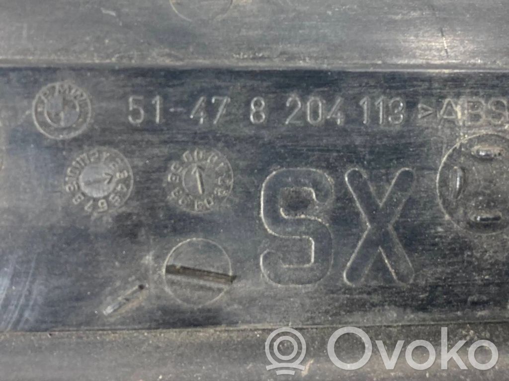 Priekšējā sliekšņa dekoratīvā apdare (iekšējā)