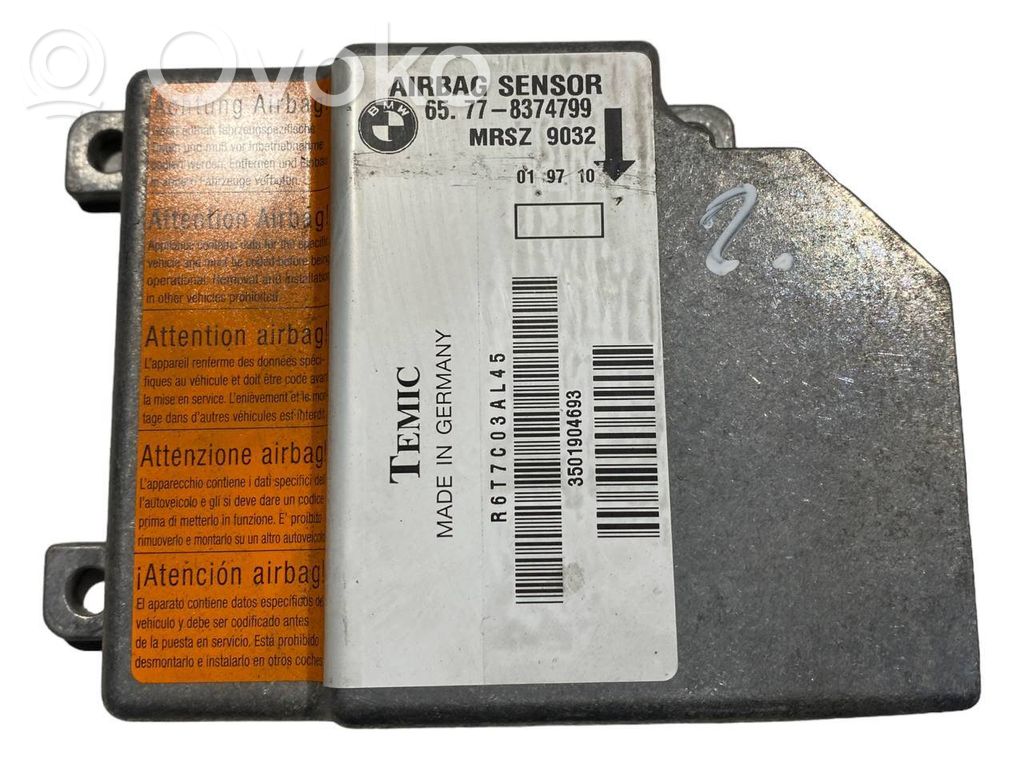 Gaisa spilvenu vadības bloks