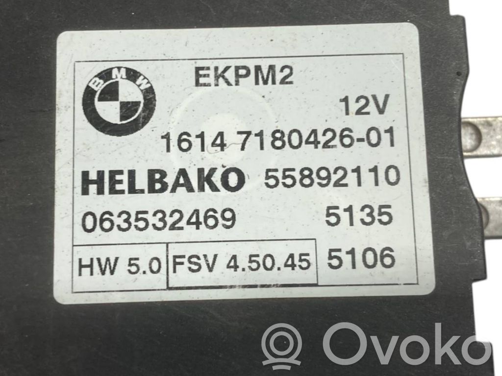 Fuel pump control unit