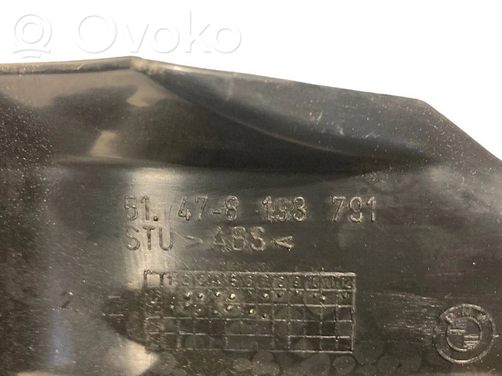 Aizmugurējā sliekšņa dekoratīvā apdare (iekšējā)