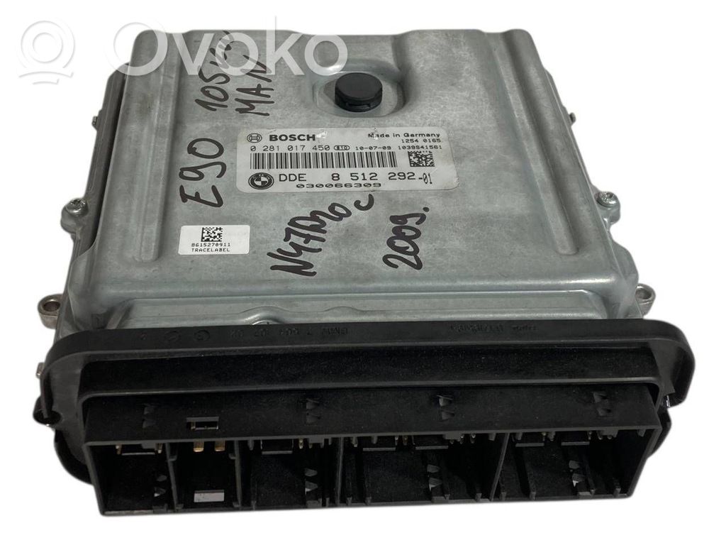 Aizdedzes ECU komplekts