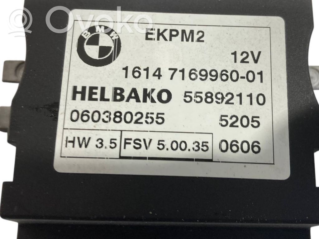 Fuel pump control unit