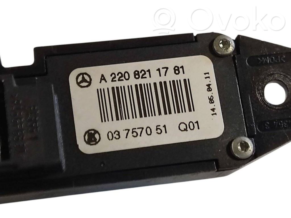 Pasažiera gaisa spilvena slēdzis