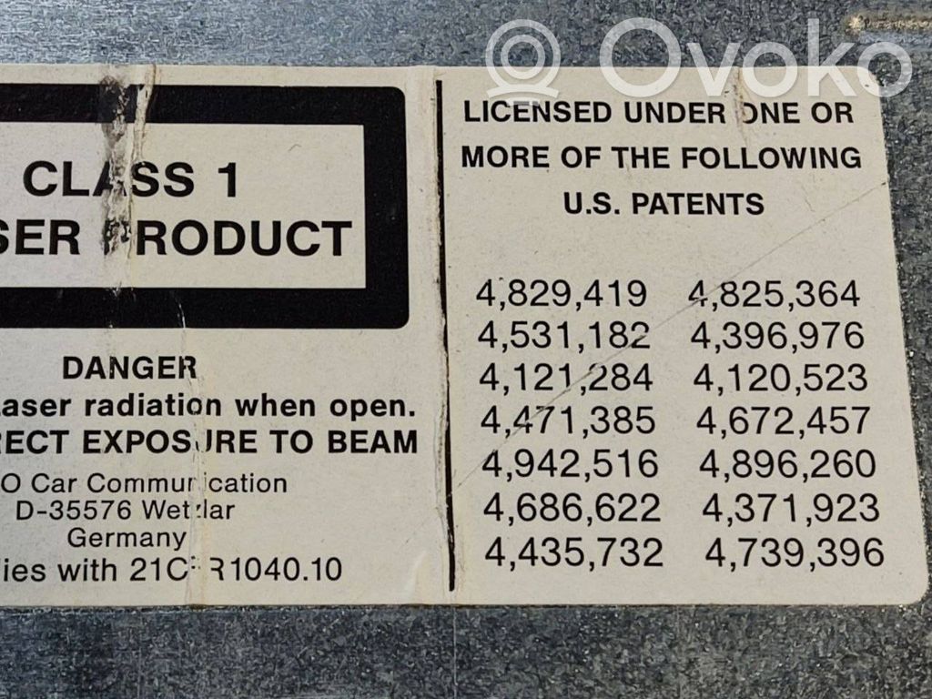 Navigation (GPS) system CD/DVD reader