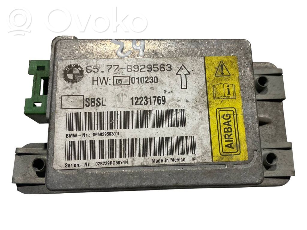 Airbag impact sensor