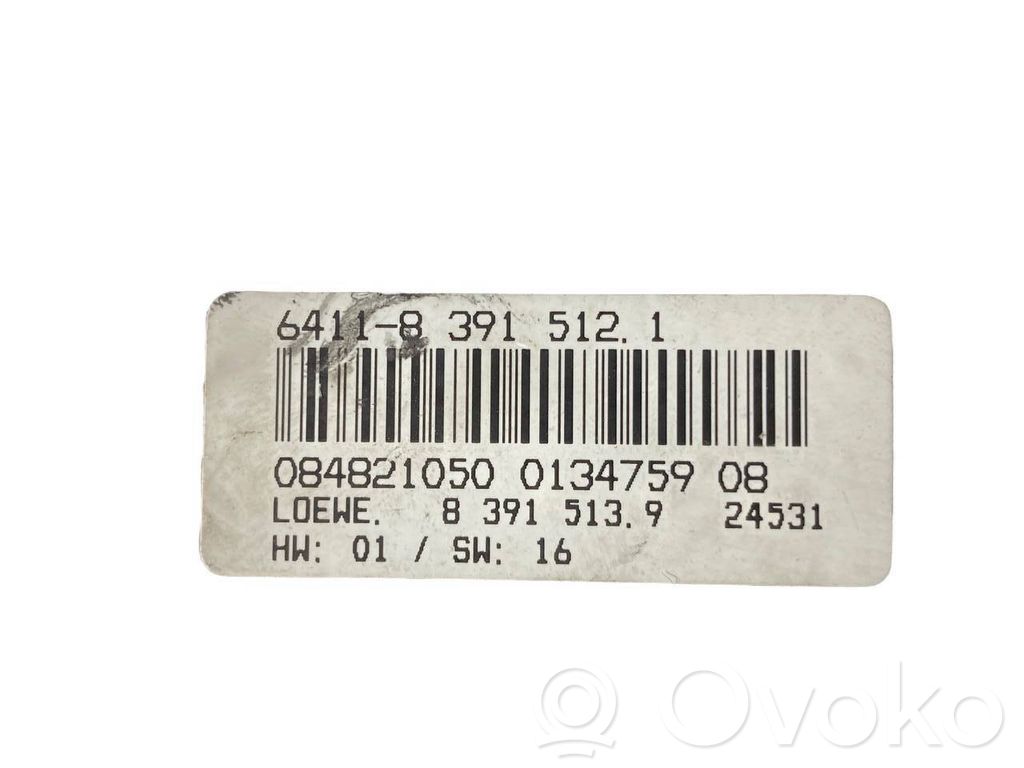 Gaisa kondicioniera / klimata kontroles / salona apsildes vadības bloks (salonā)