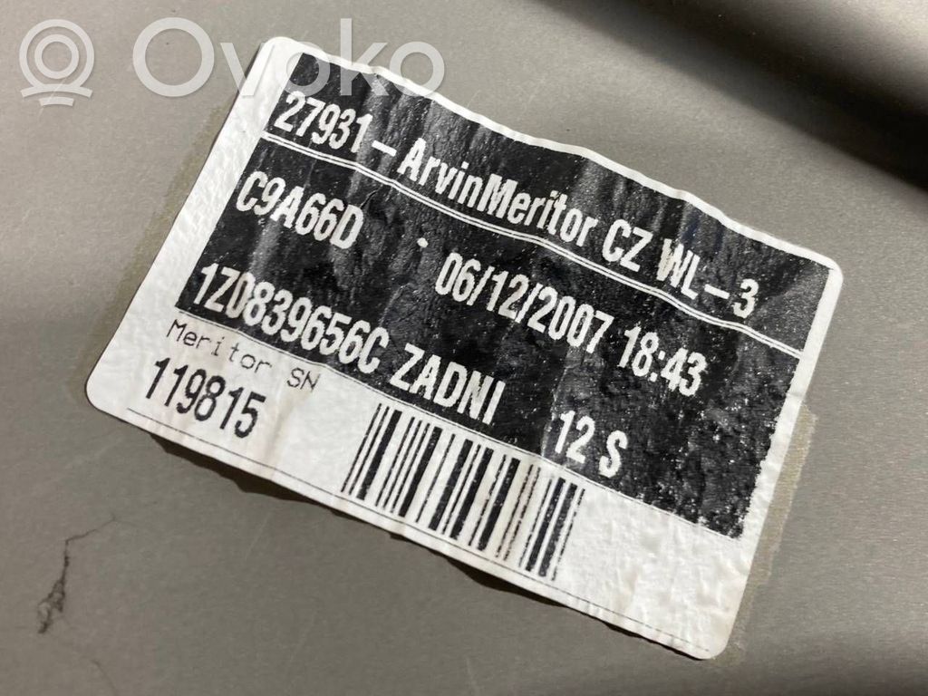 Elektriskā loga pacelšanas mehānisma komplekts