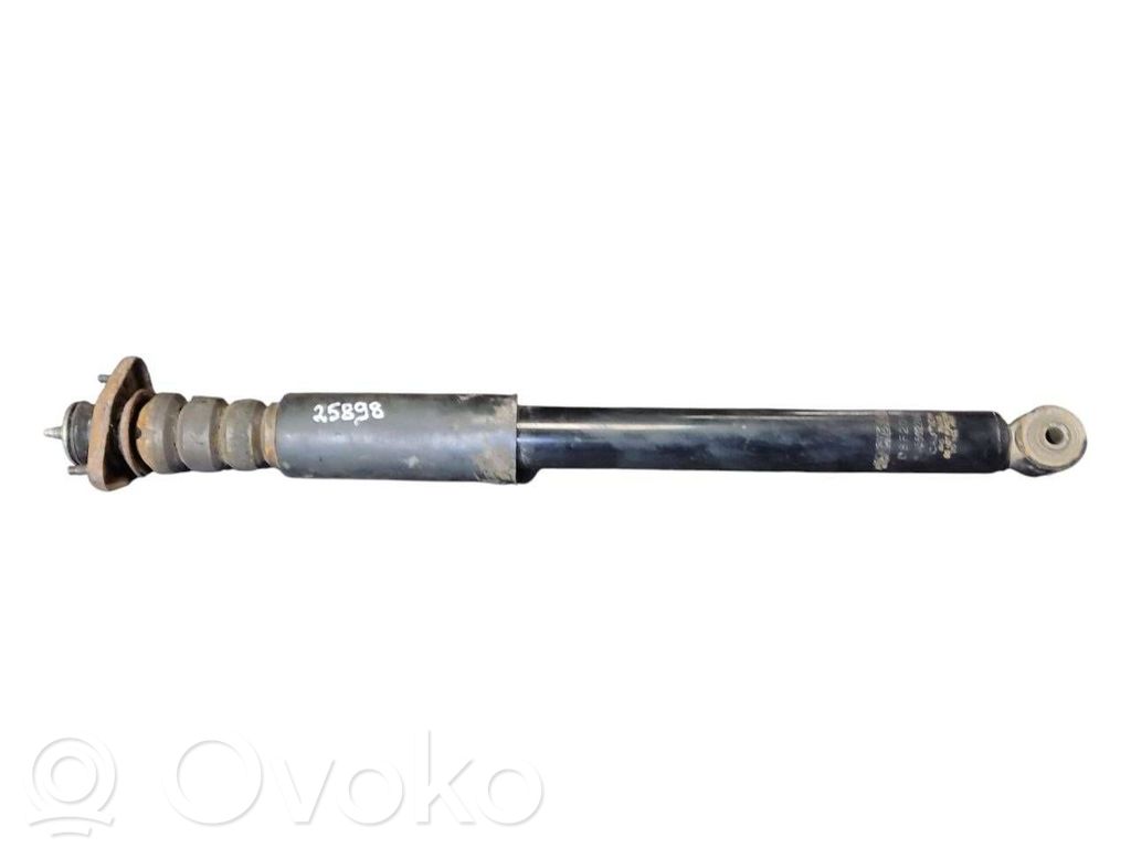 Rear shock absorber with spring