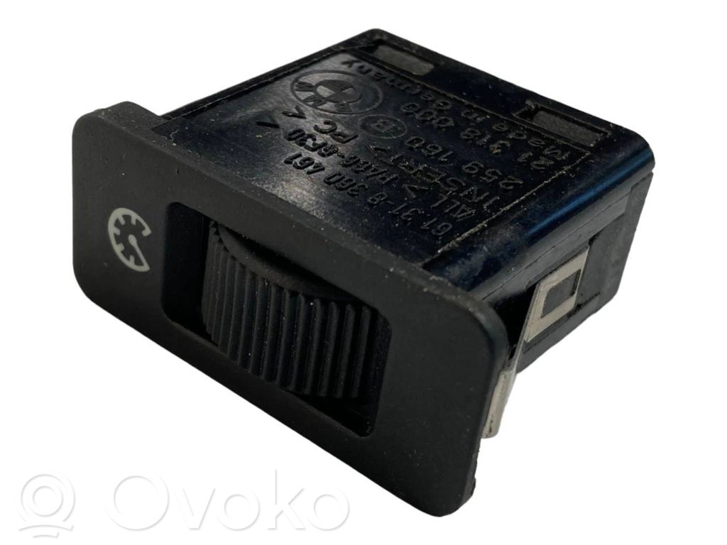 Panel light adjustment switch