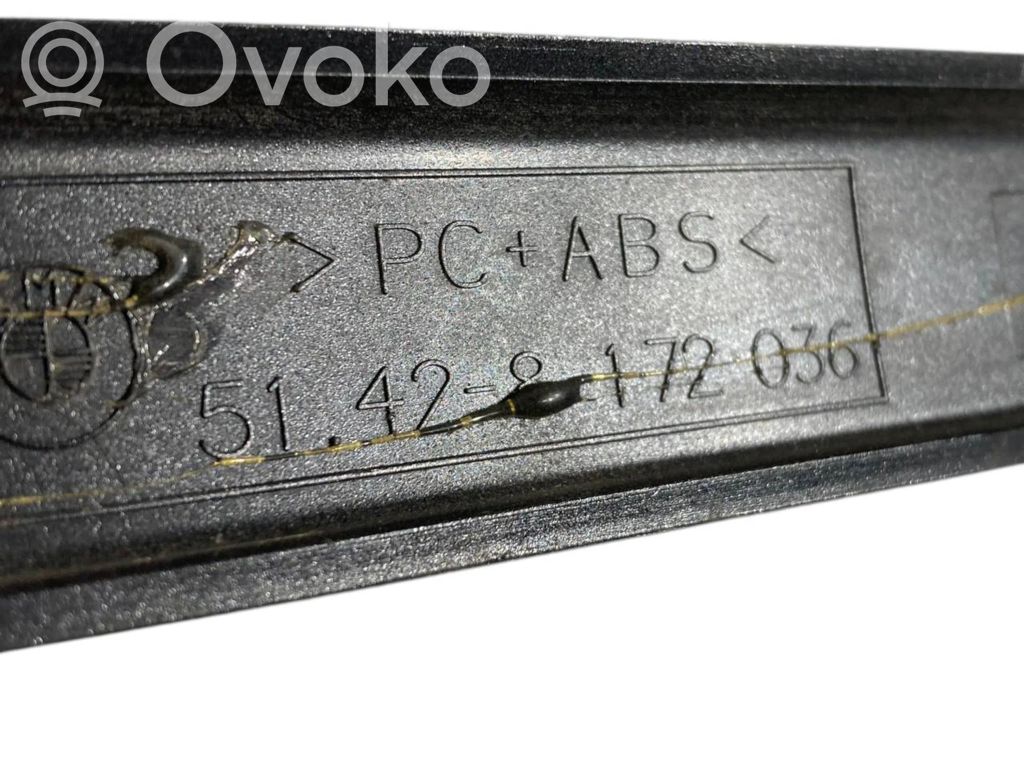 Rear door decorative trim (moulding)