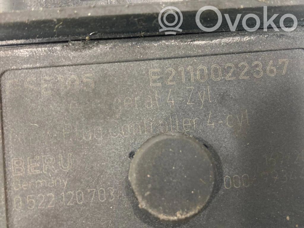 Glow plug relay