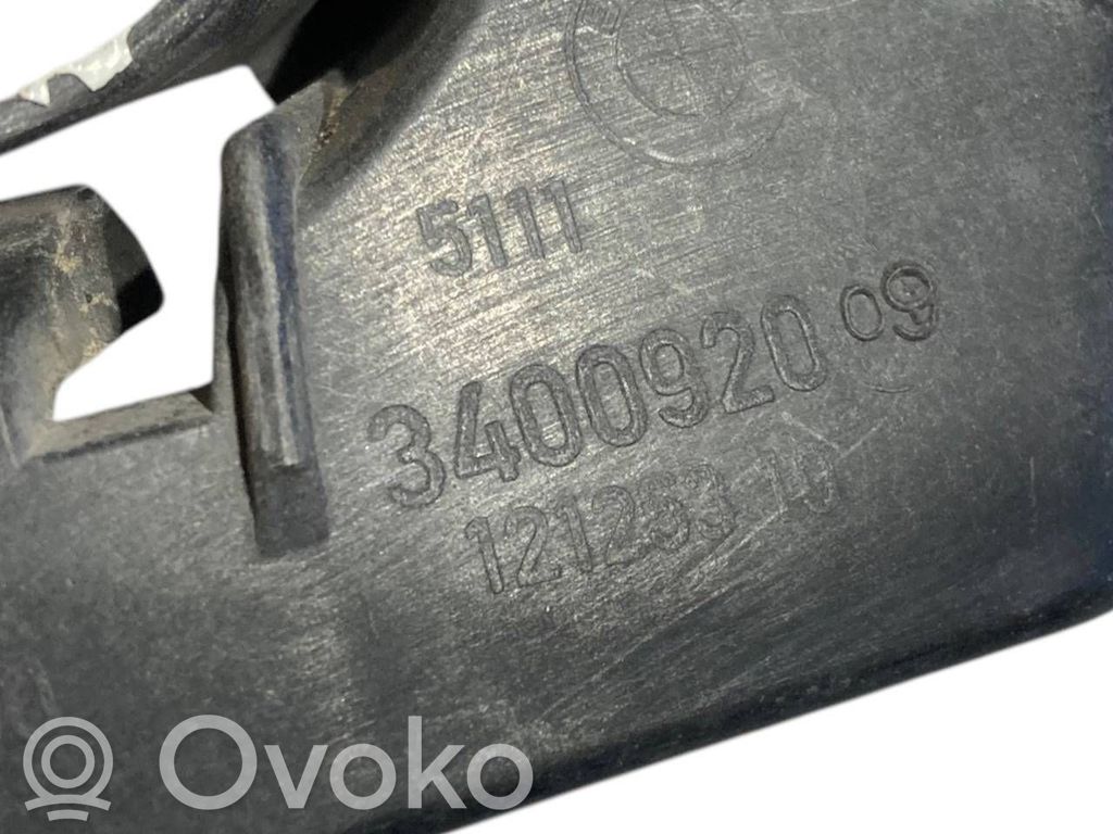 Priekšpusē bampera turētājs