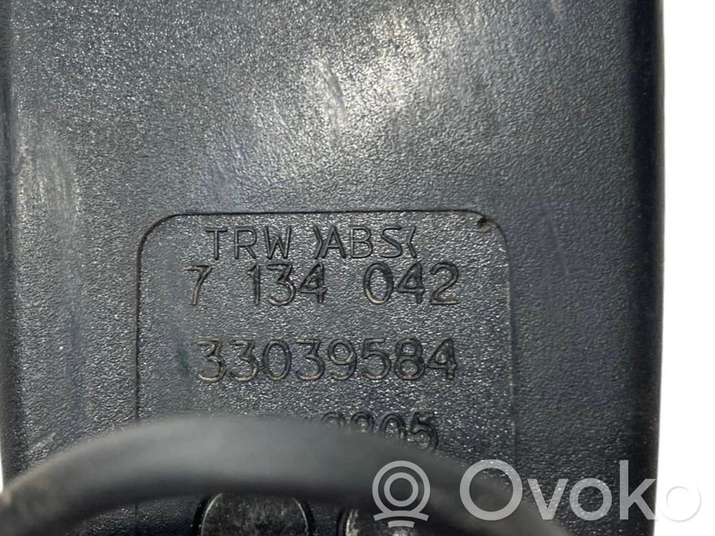 Aizmugurējās jostas sprādze