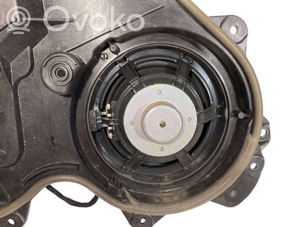 Speaker(s) in the rear door