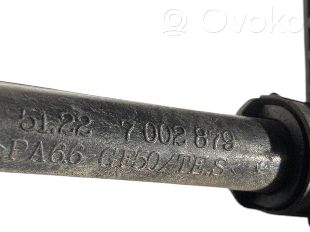 Holder/bracket for external opening handle at the back