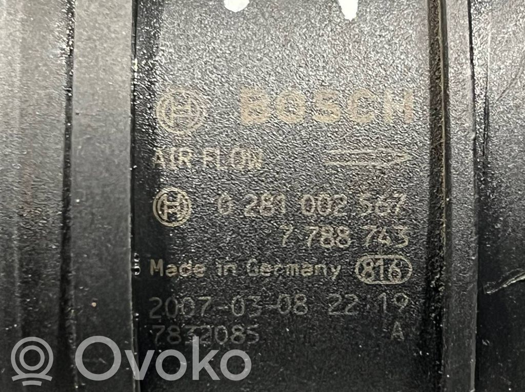 Gaisa plūsmas mērītājs