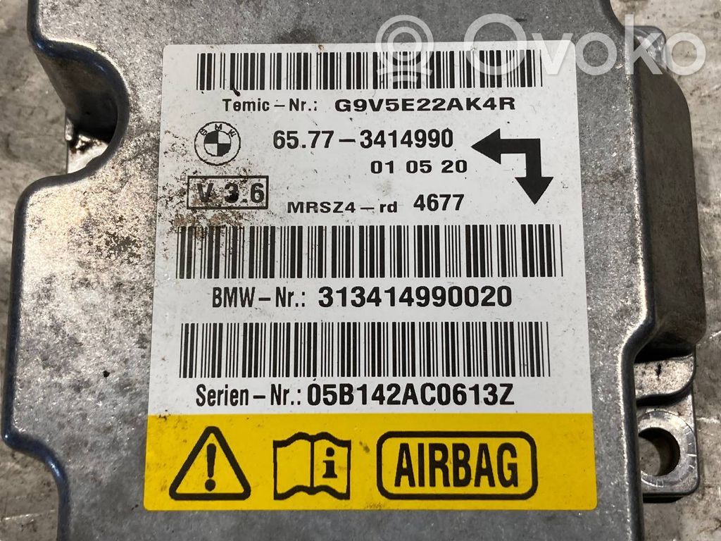 Gaisa spilvenu vadības bloks