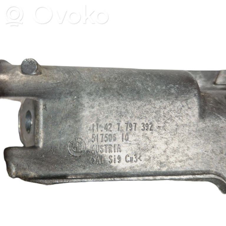 Oil filter holder/cooler