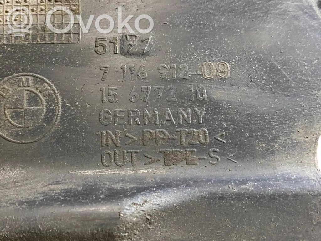 Защита днища в задней части шасси