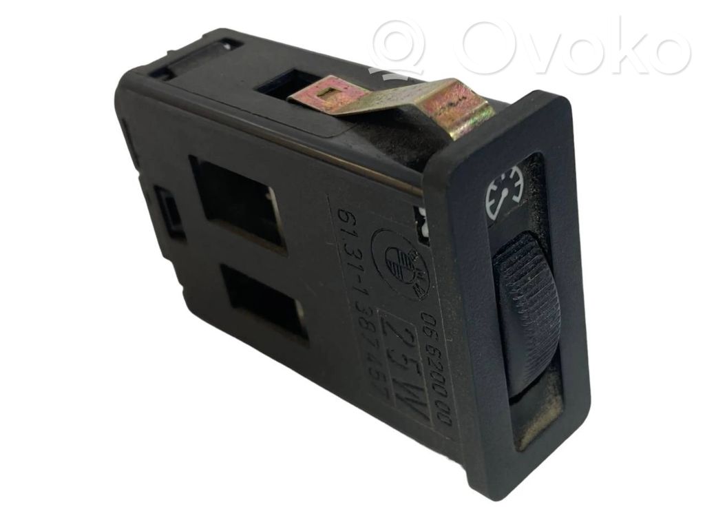 Panel light adjustment switch