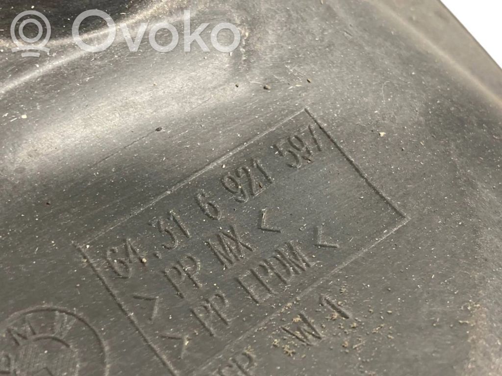 Верхняя часть воздушного микрофильтра