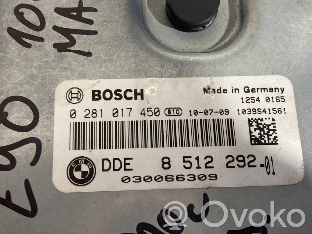 Aizdedzes ECU komplekts