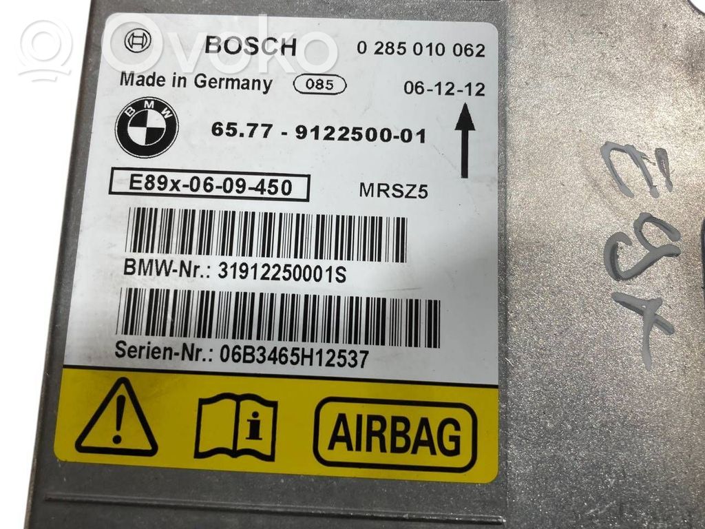 Gaisa spilvenu vadības bloks