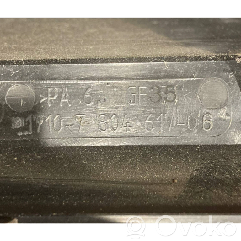 Lower part of the radiator panel (of the TV)