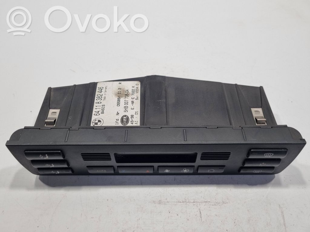 Air conditioning / climate control / interior heating control unit (in the passenger compartment)