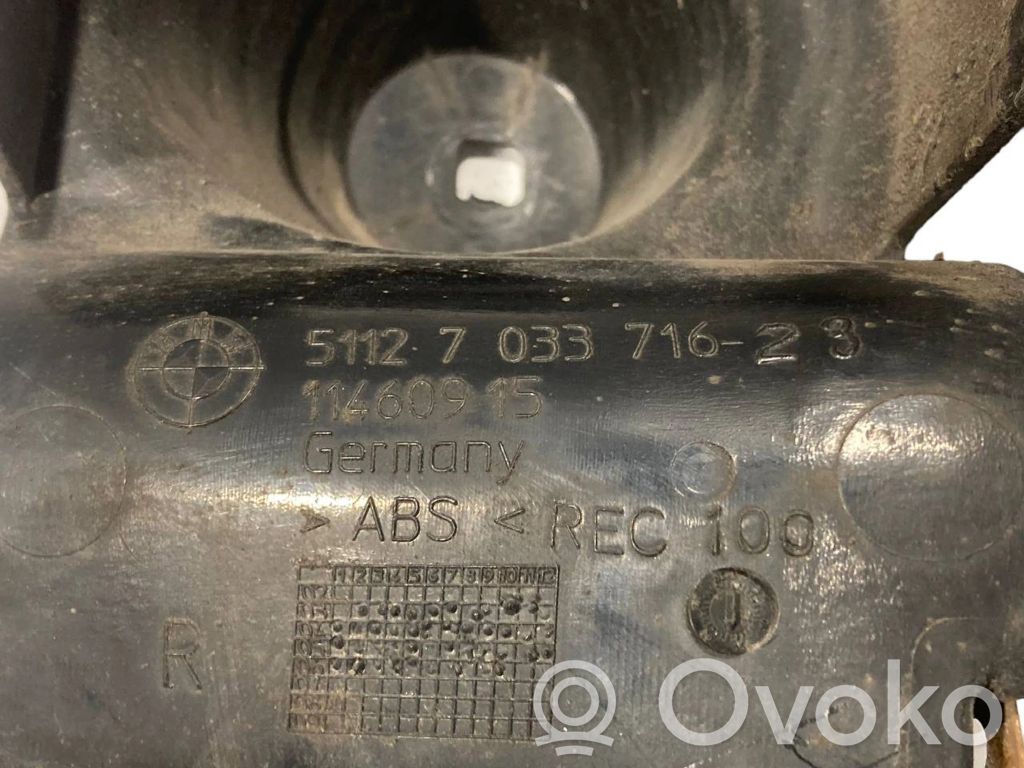 Aizmugurējā bufera montāžas kronšteins