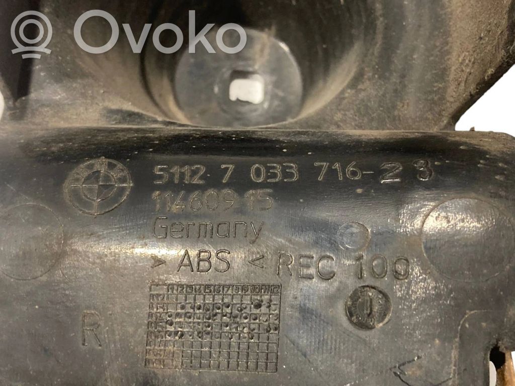 Rear bumper mounting bracket