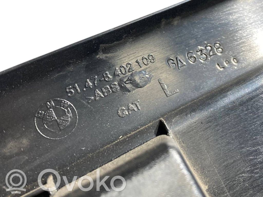 Aizmugurējā sliekšņa dekoratīvā apdare (iekšējā)