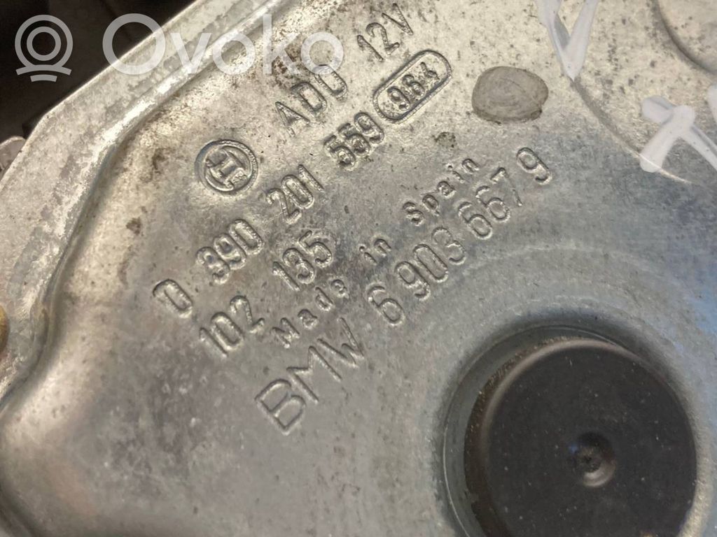 Rear window wiper motor