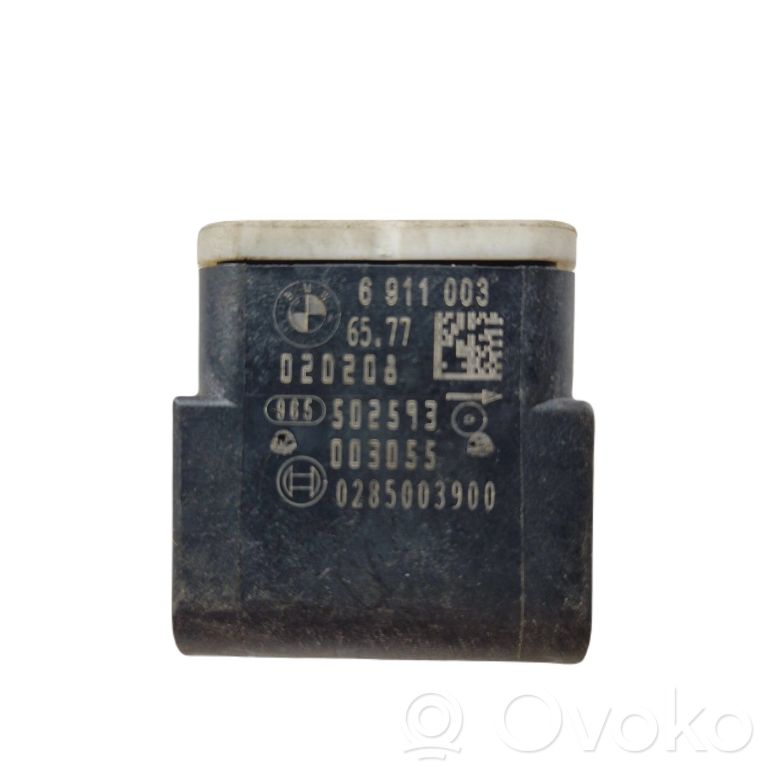 Airbag impact sensor