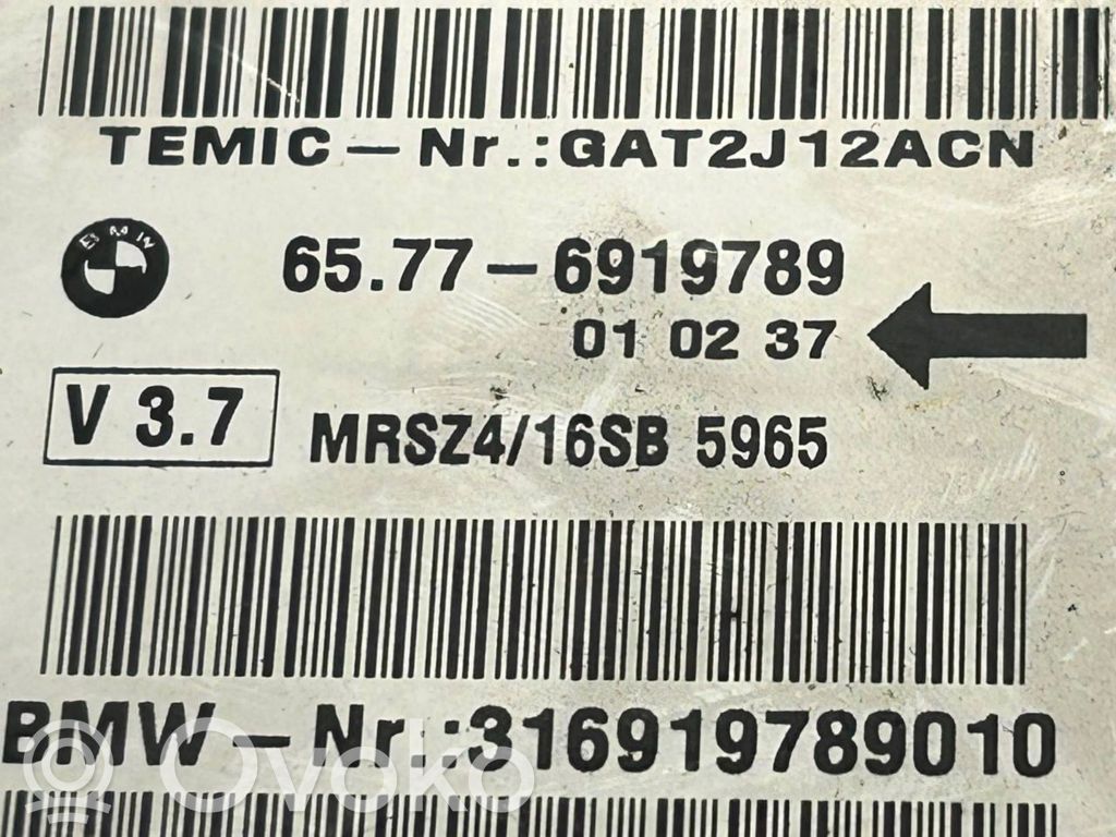 Gaisa spilvenu vadības bloks