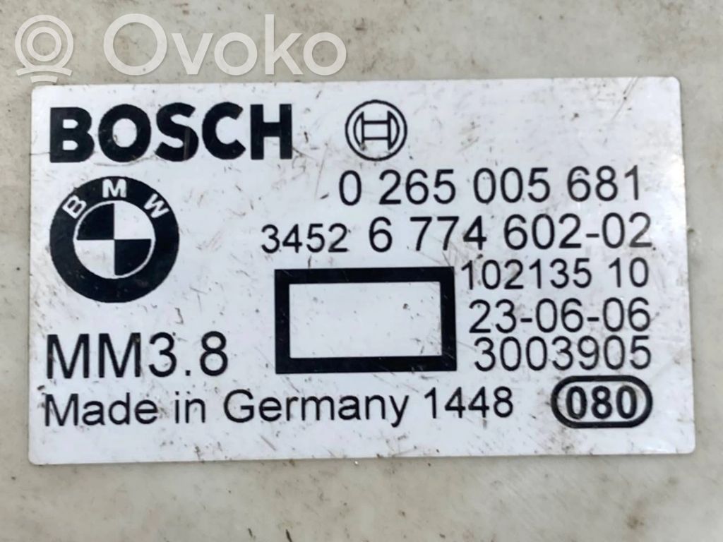ESP (elektroniskās stabilitātes programmas) sensors (paātrinājuma sensors)