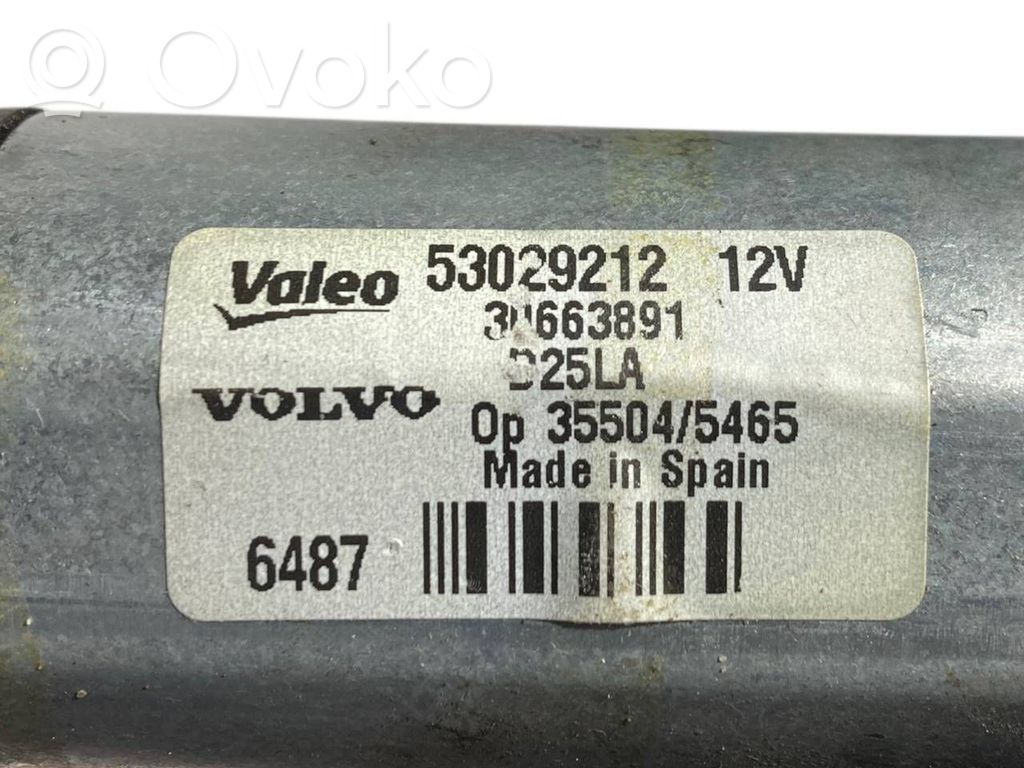 Aizmugurējā loga tīrītāja motoriņš