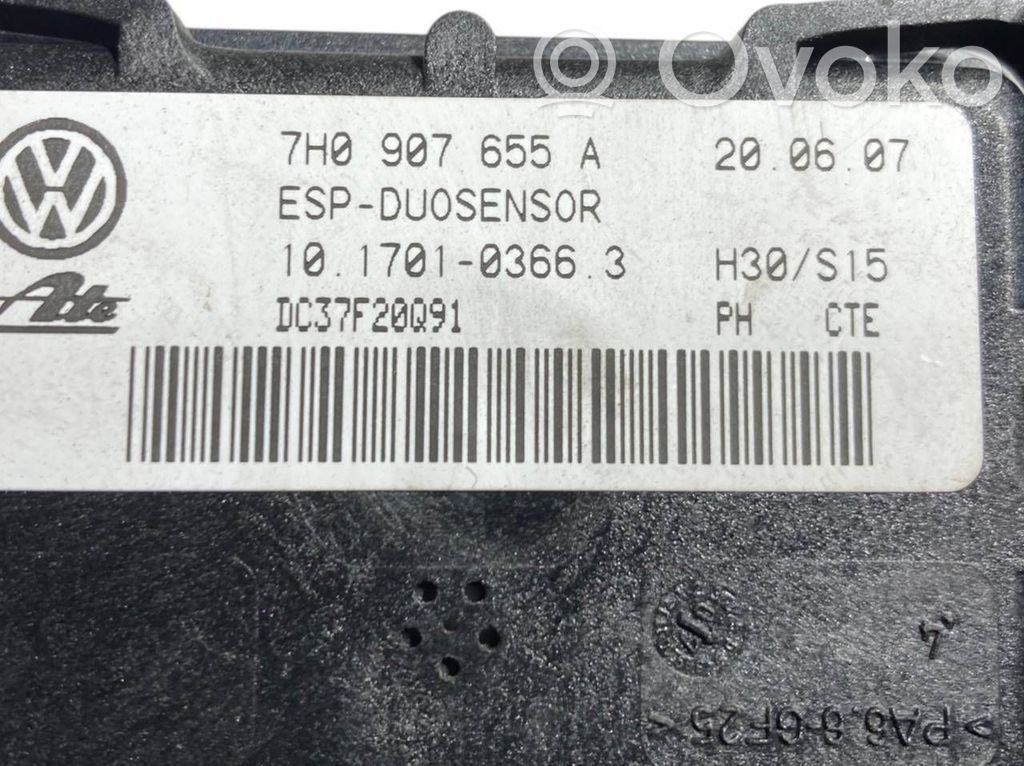 ESP (elektroniskās stabilitātes programmas) sensors (paātrinājuma sensors)