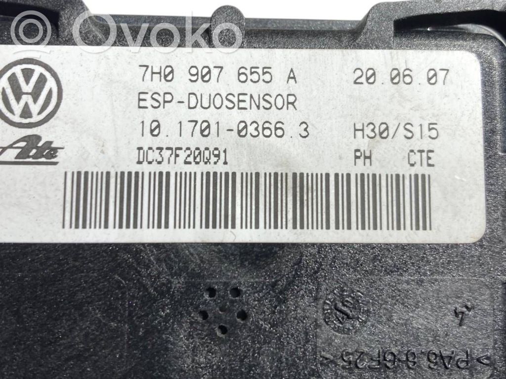 ESP (elektroniskās stabilitātes programmas) sensors (paātrinājuma sensors)